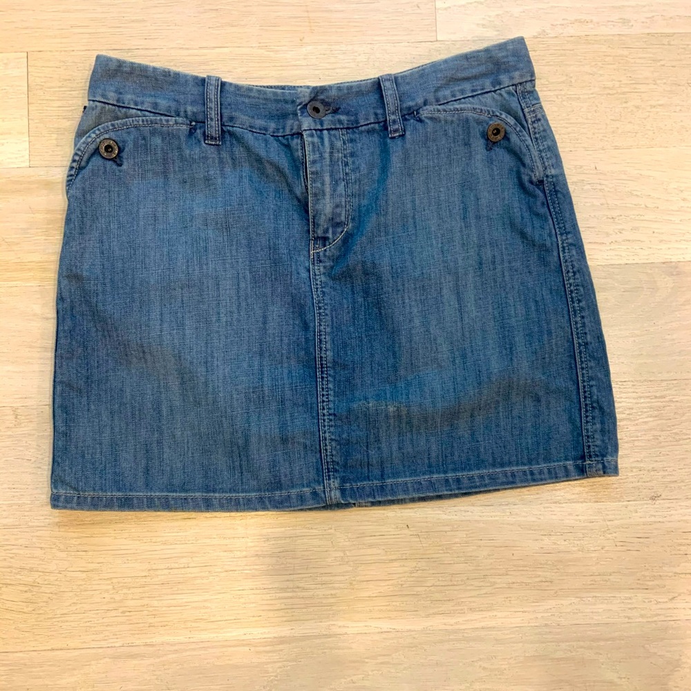 Light weight Jean miniskirt